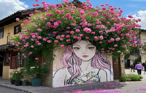 太湖怎么设计网红打卡墙绘