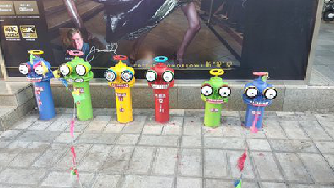 太湖商业区彩绘